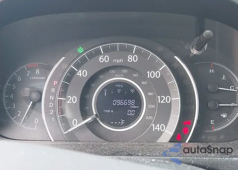 2013 Honda Cr-V Ex-L from USA, damaged, VIN 2HKRM4H73DH608995